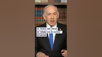 Netanyahu attacks Macron and Starmer as ‘on wrong side of history’