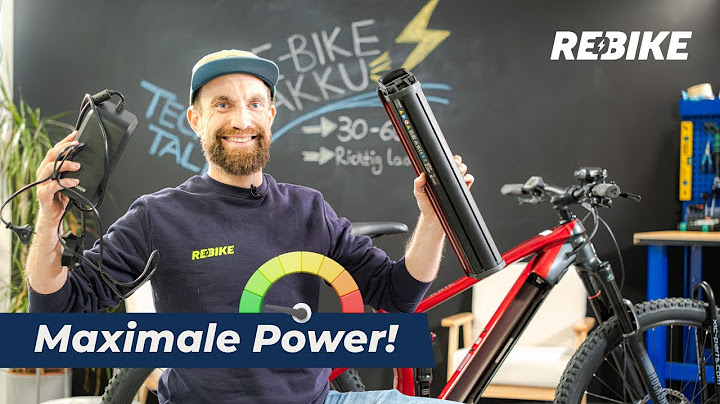 E-Bike Akku richtig laden 🔋 ⚡ | Rebike.com