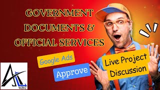 Government Documents & Official Services-Google Ads Disapprove Issue Fixing