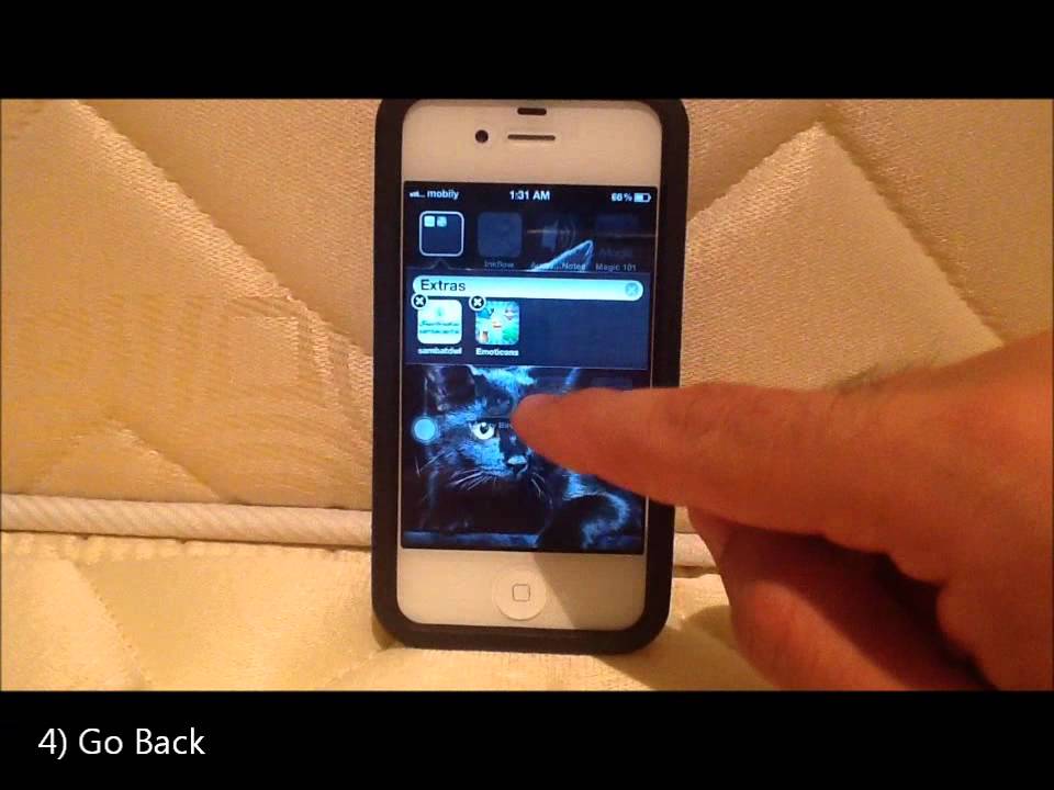 IPhone Organize Home Screen Through Groups YouTube