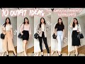 10 outfit ideas for work/interviews/internships