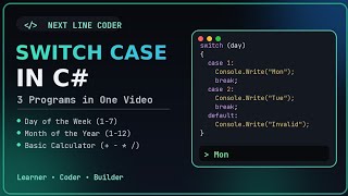 Details Switch Case in C# — 3 Practical Programs Explained Step by Step News