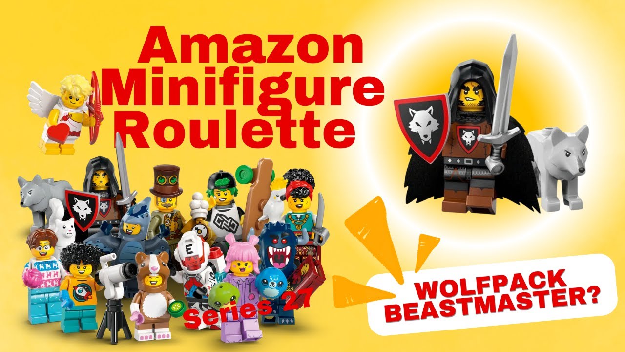 Lego Minifigure Series 27 Amazon Roulette: Can I find the Wolfpack ...