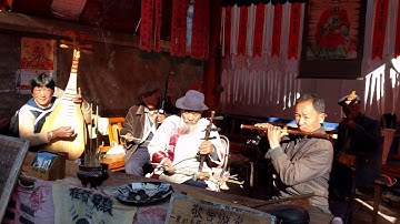 Baisha village music, baisha ancient town, Yunnan, china