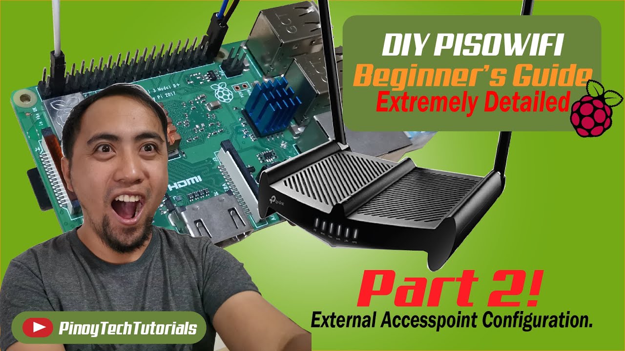 Piso Wifi DIY Beginner's Guide Part2 External Access point