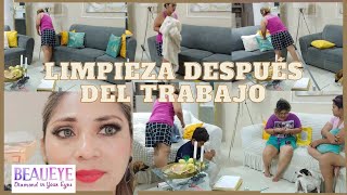 ✅ASÍ SON MIS  DIAS DESPUÉS DEL TRABAJO   LIMPIEZA DE MI HOGAR#BEAUEYE #hogar #limpieza