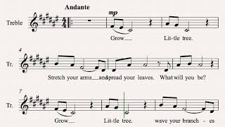 Grow Little Tree slow version
