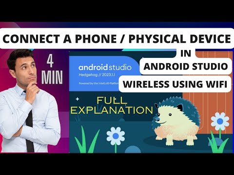 How to Connect Mobile Phone / Physical Device to Android Studio through Wifi 2024 | College Coders |