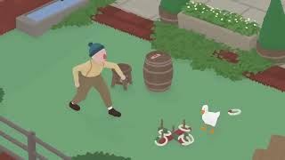 Scene from Untitled Goose Game (2019)