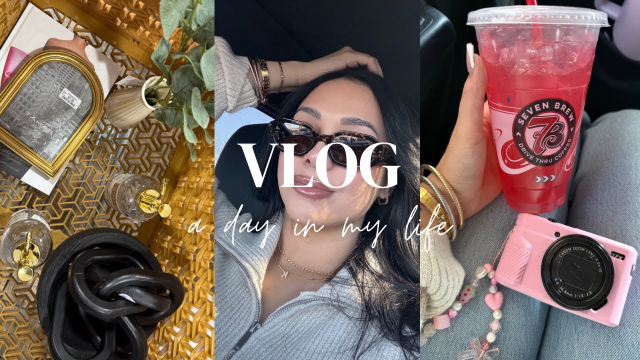 A DAY IN MY LIFE | home decor shopping + girls day + ulta run + more ...