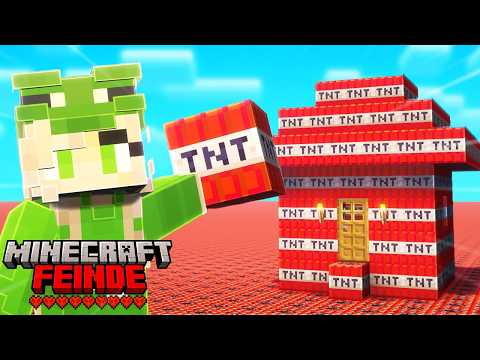 I BLOW UP the ENTIRE VILLAGE in MINECRAFT ENEMIES