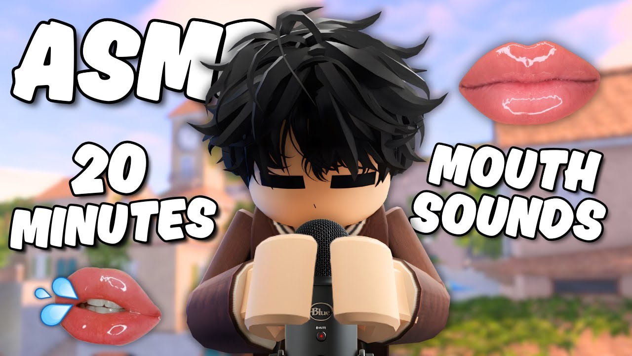 Roblox ASMR ~ 20 min CUPPED mouth sounds (looped) 👄💦