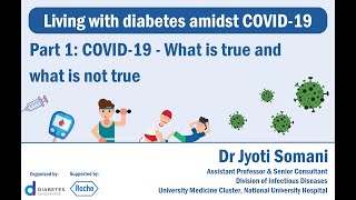 Diabetes Singapore Webinar: Living with diabetes amidst COVID-19 (Part One)