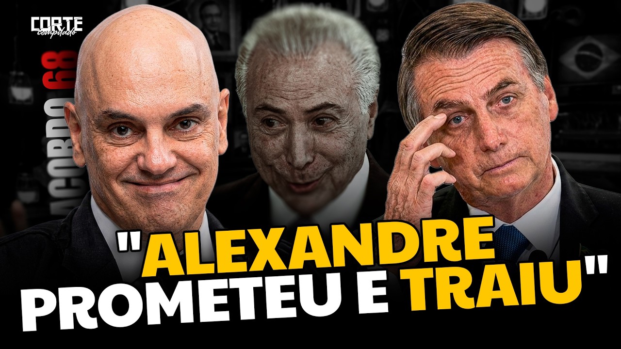 Paulo Figueiredo revela Alexandre prometeu encerrar inquéritos do Bolsonaro e não cumpriu — o acord
