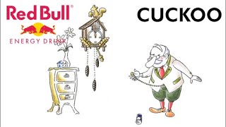 🕛 'CUCKOO' - 🥤 Red Bull gives you wings - 📺 4:3. Resimi