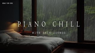 Gentle Rainy Night with Piano: Relaxation Music for a Good Night's Sleep  Stress Relief