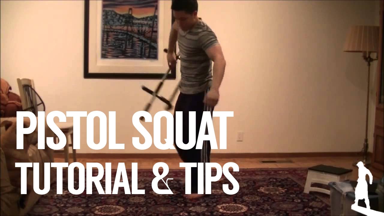 How to Pistol Squat: Leg Strength Progressions - YouTube