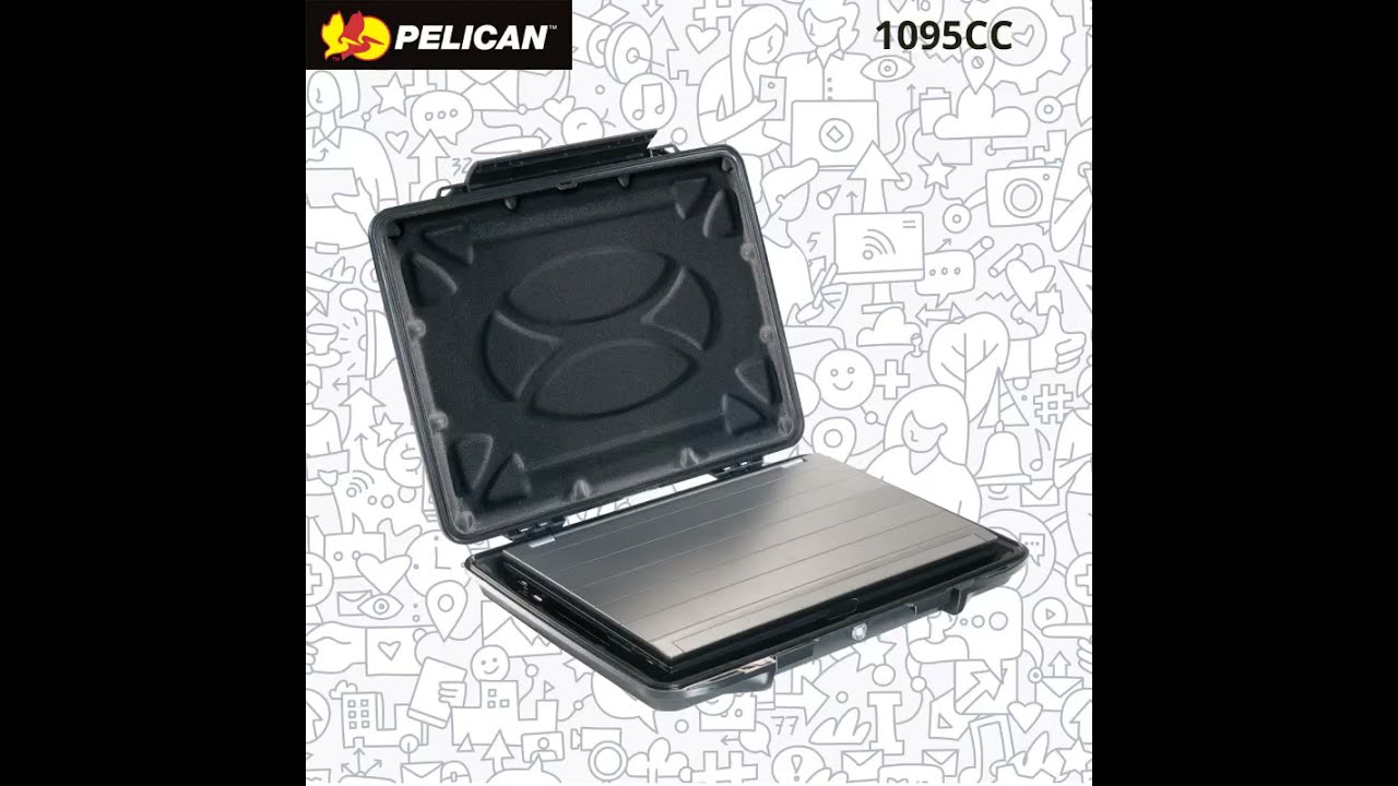 HardBack 1095CC Laptop Case from Pelican - Lifetime Warranty