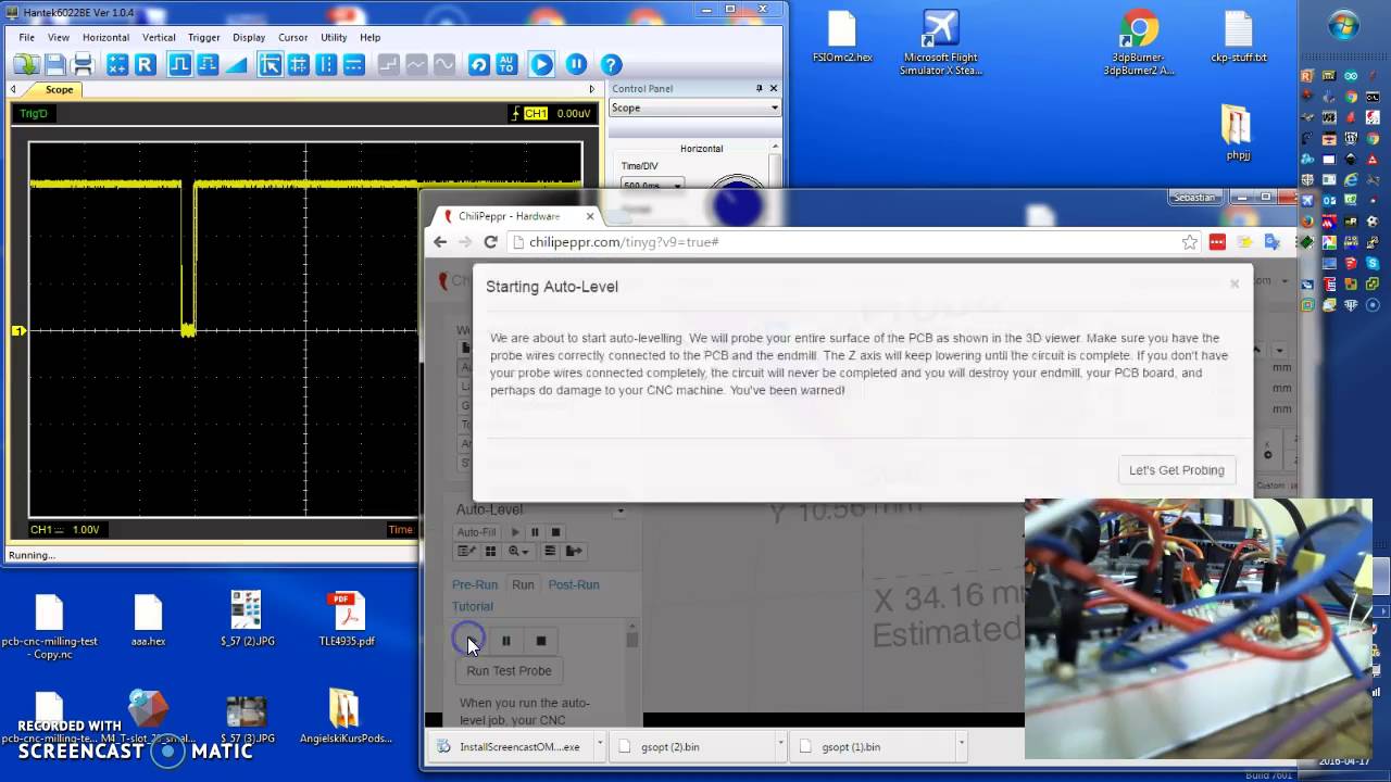ArduinoDue+Synthetos gShield with TinyG2 FW probing problem.