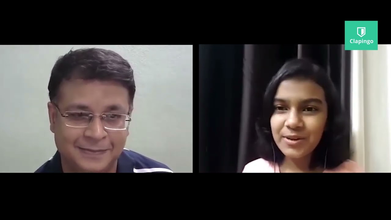 Clapingo English Conversation #21 with Anindya R | English Speaking Practice | Adrija Biswas