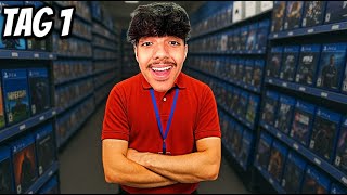 I WORK 1 DAY IN GAME STOP 😱