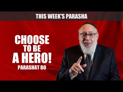 Choose To Be A Hero! | Rabbi Yaacov Haber | Parashat Bo
