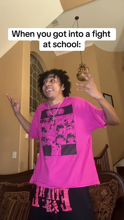 When you got into a fight at school (Song: ScarLip- No Statements)