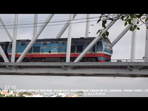 Video ???? XEM NHỮNG CHUYẾN TÀU QUA 2 CẦU GHỀNH BẮC QUA SÔNG... - youtube