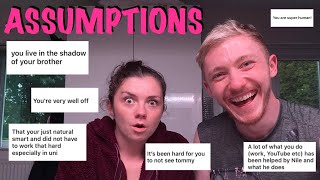 ASSUMPTIONS ABOUT ME | Honest Profile
