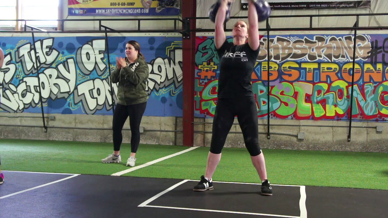 Seacoast Kettlebell Classic 2019 10min 2x20kg LC - YouTube