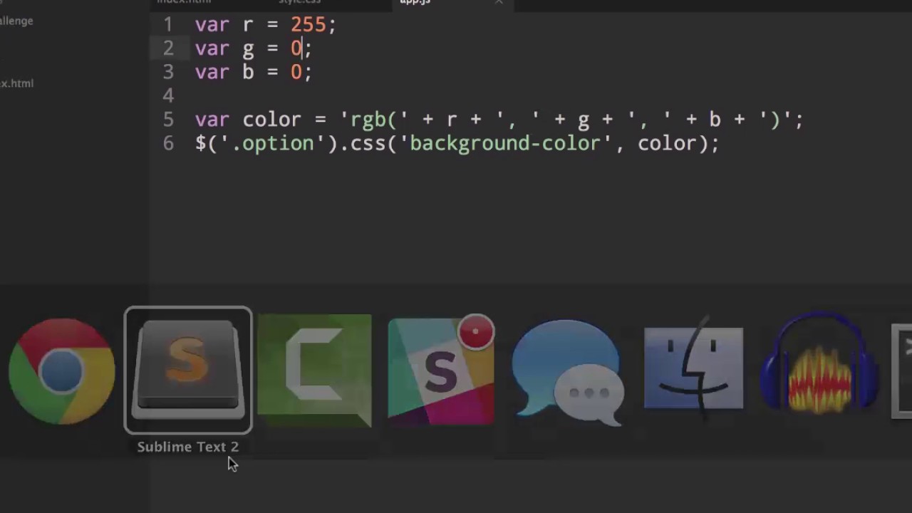 RGBChallenge - 5. Colores aleatorios - YouTube