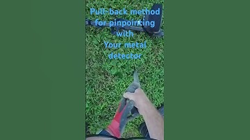 Pull-back pinpointing method (and the plug)  using Minelab Manticore metal detector with 11” coil