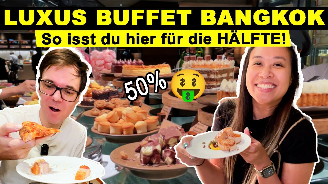 UNFASSBAR 😱 5★ Luxus Buffet zu unglaublichem Preis mit diesem Geheimtipp 🤯 BANGKOK THAILAND VLOG 122
