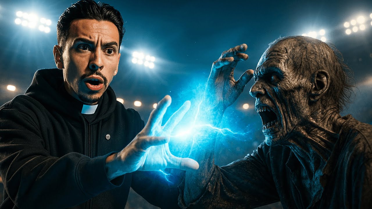 O exorcismo que aconteceu em um estádio de futebol !