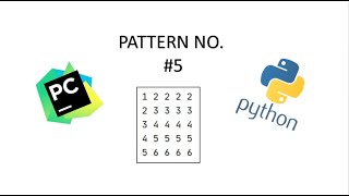 Pattern #5 | Python programming | PyCharm IDE