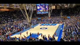 FM Acro 1 team performance at Duke vs Syracuse boys basketball game. Jun 22, 2022