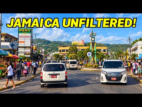 Ocho Rios to Montego Bay: The REAL Jamaica in Stunning 4K