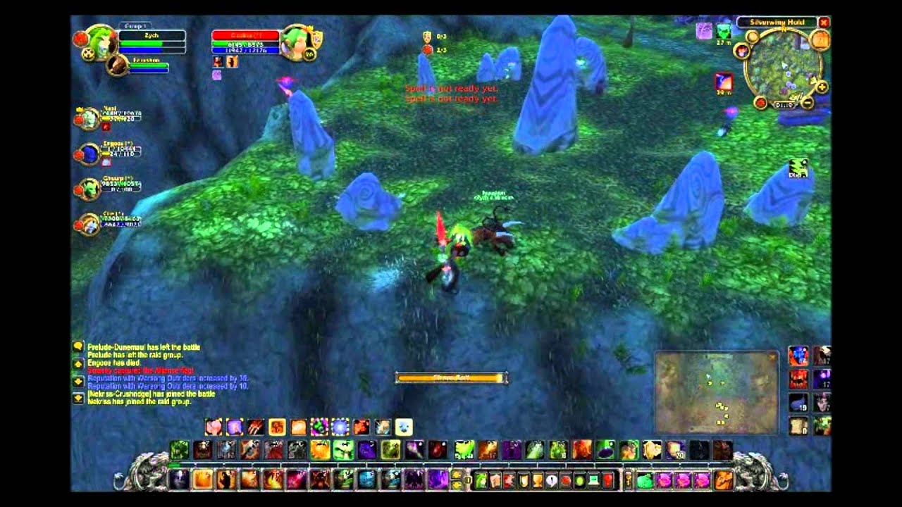 Destruction warlock pvp (tbc) YouTube