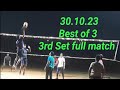 5 vs 6 Best of three (Final Set) #volleyball #tirupati