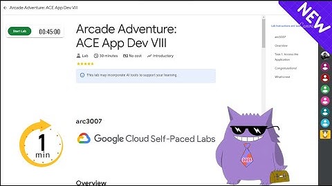 Arcade Adventure: ACE App Dev VIII  | #2025 | #arc3007 |#qwiklabs |Solution