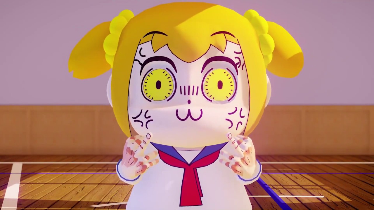 Mmd Miku Rin Pop Team Epic 恋してポプテピピック Youtube