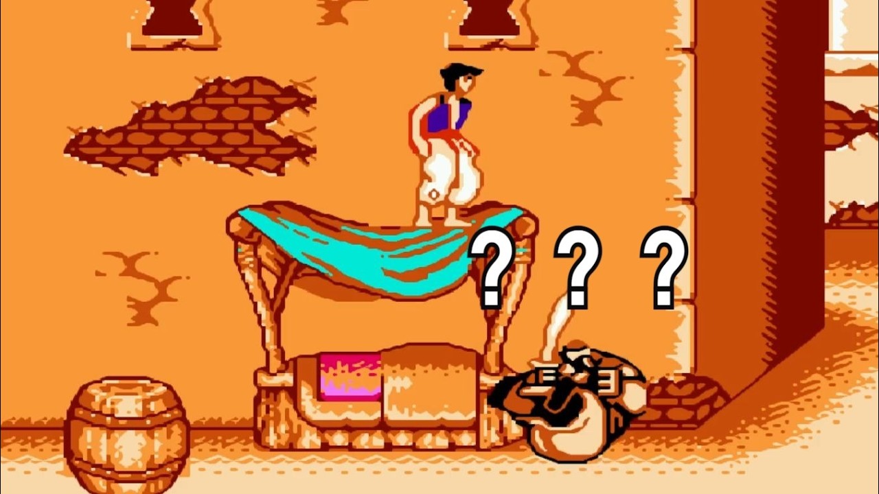 这个《阿拉丁》其实是红白机的山寨版，你知道吗？