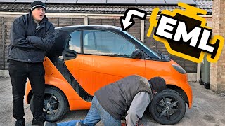 Smart ForTwo 451 EML Engine Fault Diagnosed & Oil And Filter Changed