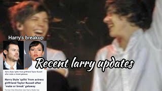 Recent Larry proofs/updates || Harry's breakup