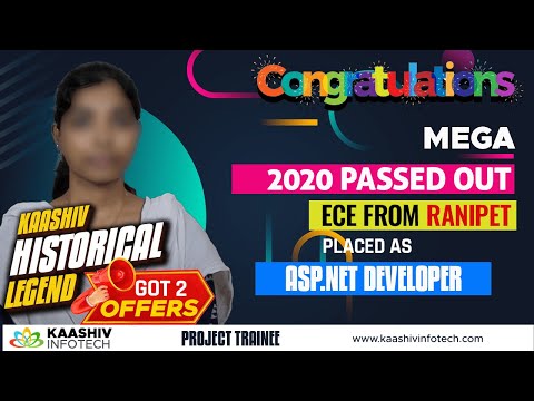 ECE to ASP.Net Developer👨‍💻KaaShiv Infotech Reviews - Asp.Net MVC Tutorial in Tamil - Asp.Net Core