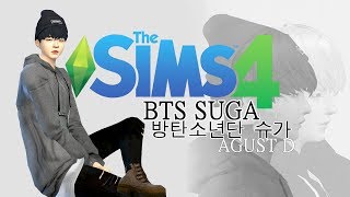 The Sims 4 Create-A-Sim: Agust D/ Suga(슈가) of BTS(방탄소년단) + DL w/ CC