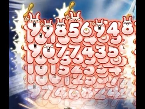 메이플스토리 월묘 데미지스킨 Maplestory moon rabbit damage skin - YouTube