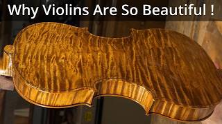 Beautiful Violins: What a Fine Violin Looks Like BEFORE Stradivari's Varnish