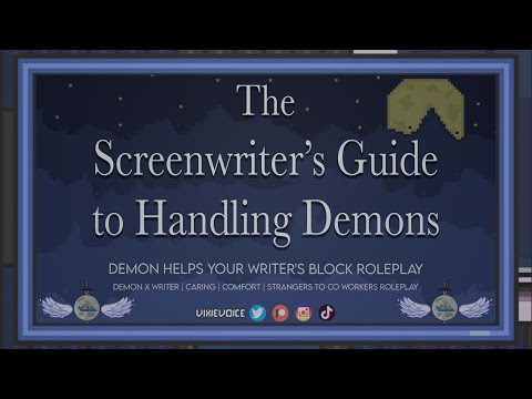 Demon Helps Your Writer's Block Roleplay-{F4A}{POV}{Y/N}-The Screenwriters Guide to Handling Demons