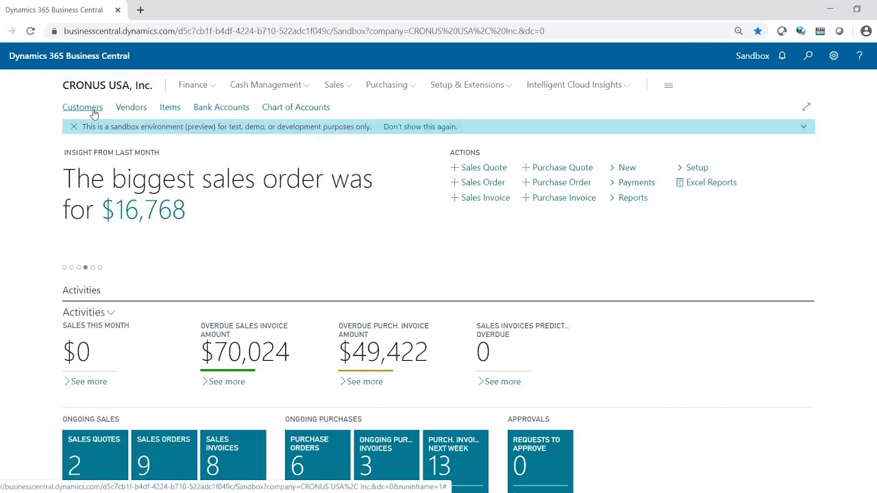 Customer Sales Tax in Dynamics 365 Business Central | Western Computer ...